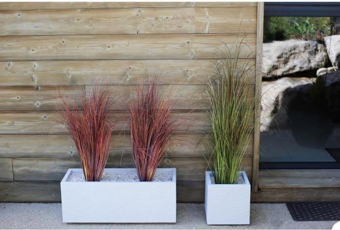 Actual product image EDA Plastiques Planter EDA Graphit Up Rectangular (30 cm)