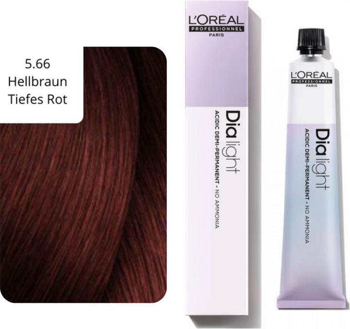 Immagine prodotto L'Oréal Professionnel Luce a scorrimento (5,66 Marrone chiaro rosso intenso)