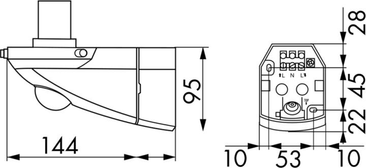 Produktbild BEG 91321 Automatikleuchten ALC-B 360 (10 m)