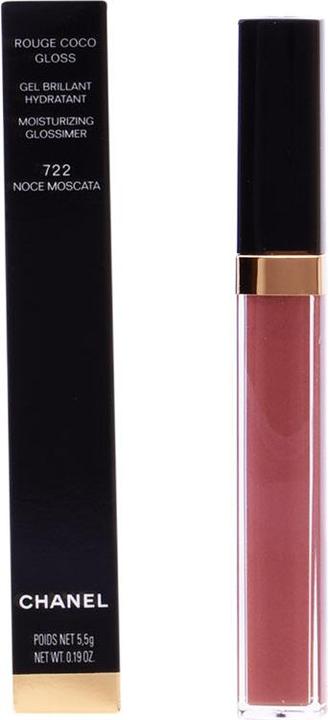 Actual product image Chanel Rouge Coco Gloss (722 Noce Moscata)