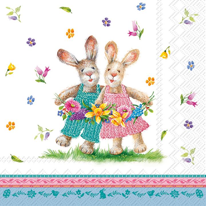 Produktbild IHR Serviette "Frühlingstanz" (20 x, 33 x 33 cm)