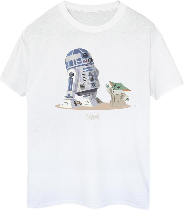 Produktbild Star Wars The Mandalorian R2D2 And Grogu TShirt (S)