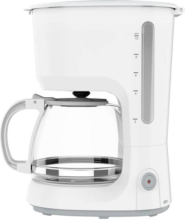 Produktbild Silva Homeline KA 2300 Kaffeemaschine Weiss Fassungsvermögen Tassen=10 Glaskanne