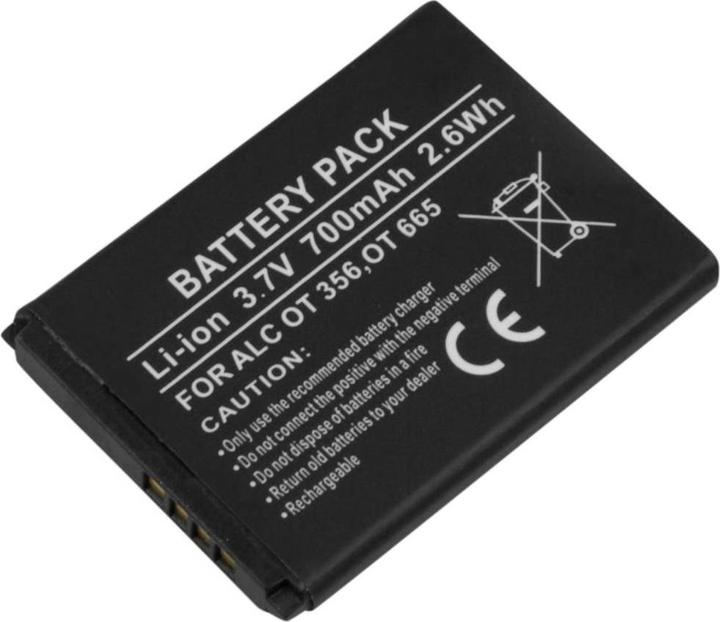 Produktbild Avizar Li-Ion Akku 3.7V 700mAh Alcatel OT-356/665
