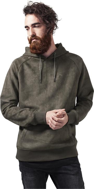 Actual product image Urban Classics Imitation Suede Hoody (L)