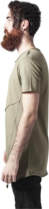 Produktbild Urban Classics Long Open Edge Front Zip Tee (XL)