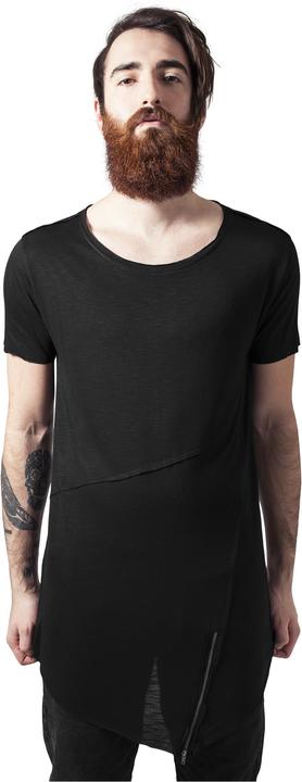 Produktbild Urban Classics Long Open Edge Front Zip Tee (L)