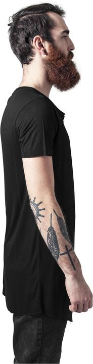 Produktbild Urban Classics Long Open Edge Front Zip Tee (L)