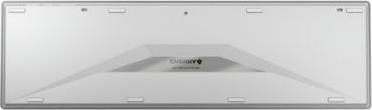 Produktbild CHERRY KW 9100 Slim für Mac kabellose Tastatur US-Layout weiss-Silber (Eng. Int., Kabellos)