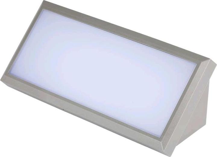 Image du produit V-TAC VT8055N Paysage extérieur à LED 20 W Lumière douce, grande, 4200 K, corps gris, IP65 (2050 lm)
