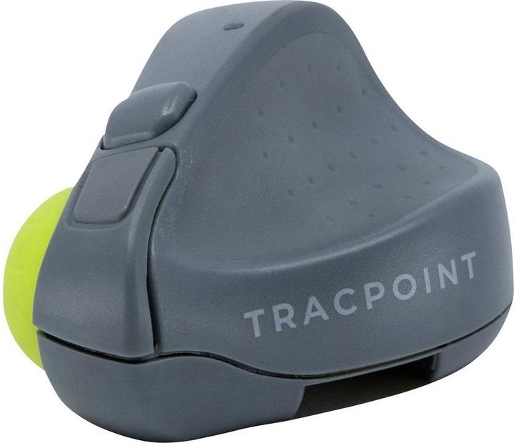 Actual product image Swiftpoint TRACPOINT Wireless Ergonomic Mouse Bluetooth® Optical Grey 2 buttons 1800 dpi Ergonomi (Wireless)