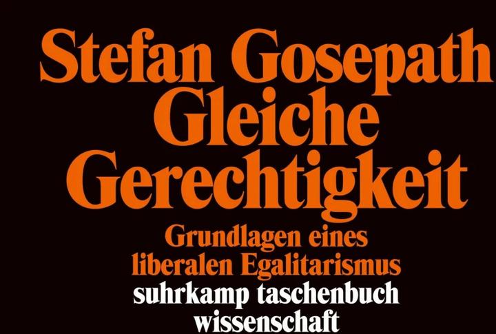 Image du produit Gleiche Gerechtigkeit (Allemand, Stefan Gosepath, 2004)
