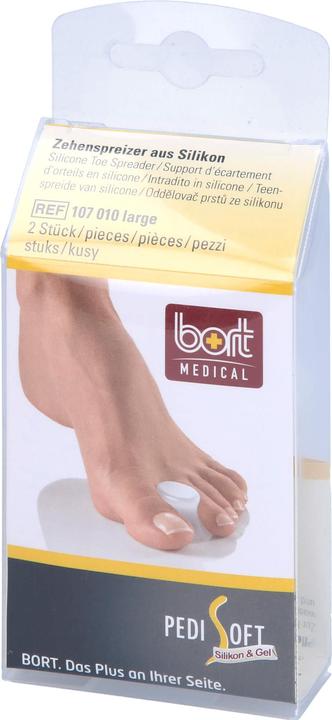 Actual product image Bort Medical Pedi Soft toe spreader silicone (Nail lutensil)