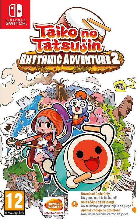 Immagine prodotto Bandai Namco Taiko no Tatsujin: Rhythmic Adventure 2 (Code in a Box) (Switch Lite, Switch OLED, Switch, EN)