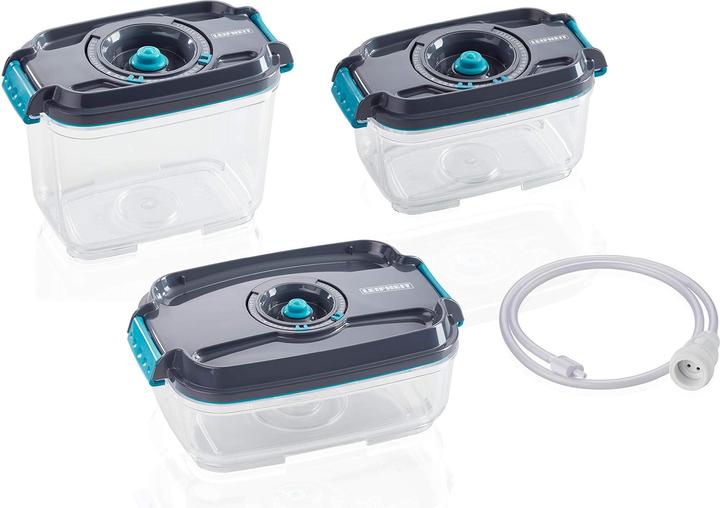 Actual product image Leifheit Vacuum food storage box set (1.40 l)