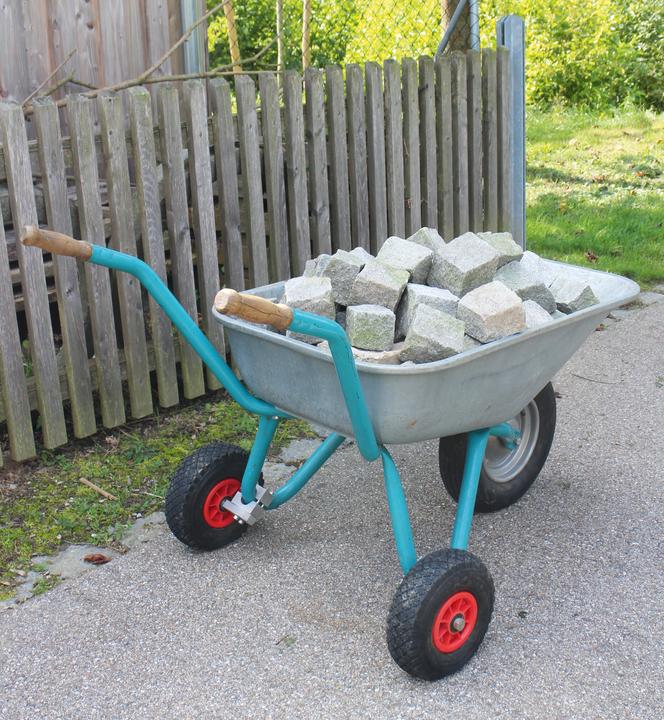 Actual product image Kerbl Support wheels for wheelbarrow