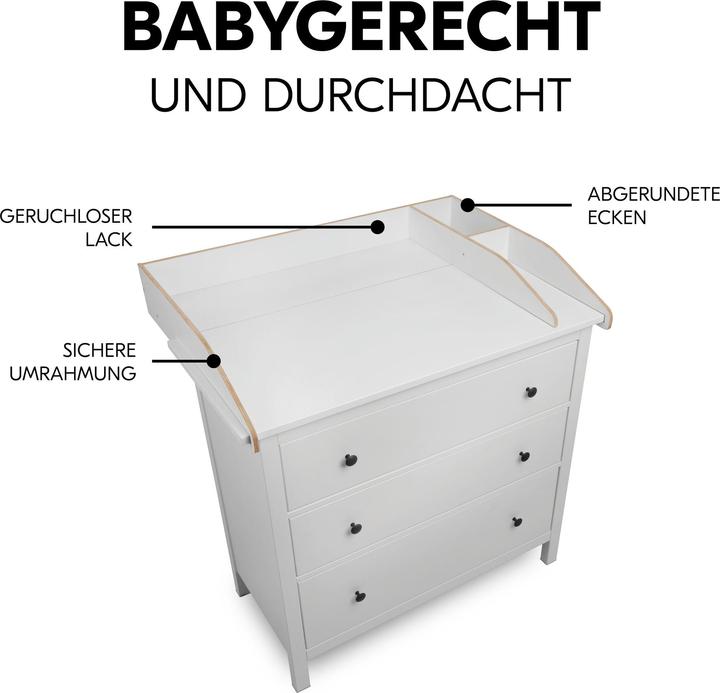 Image du produit Hauck Wickelaufsatz Combine N Change für Kommo
