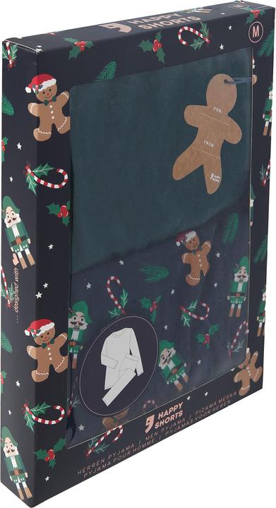 Actual product image Happy shorts Cozy Christmas pyjamas (M)