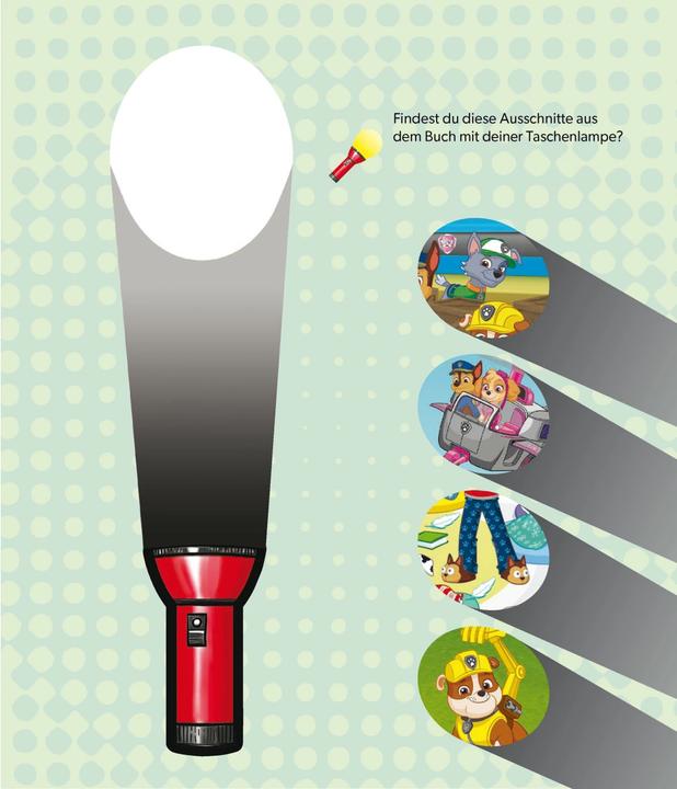 Produktbild Paw Patrol - Mein Taschenlampenbuch (Deutsch, Schwager & Steinlein Verlag, 2021)