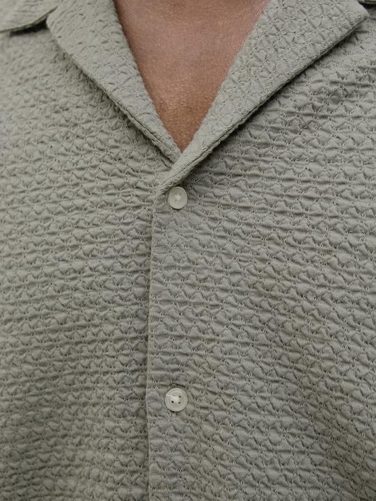 Produktbild Jack & Jones Jprblaleo Structure Resort Ss Shir Pls (XXL)