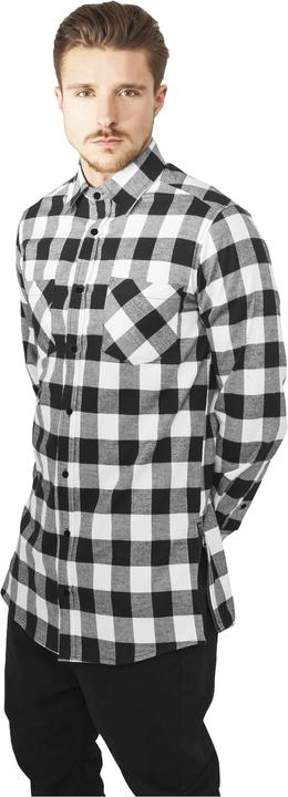 Produktbild Urban Classics Side-Zip Long Checked Flanell Shirt (S)