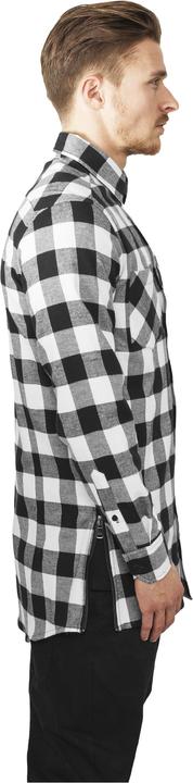 Produktbild Urban Classics Side-Zip Long Checked Flanell Shirt (S)