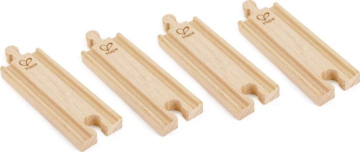 Produktbild Hape Kurze gerade Schienen (4 Stk.)