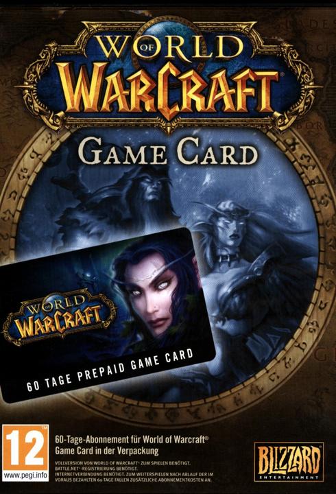 Actual product image Blizzard World of WarCraft, PrePaid Card, 60 days (Mac, PC, DE)