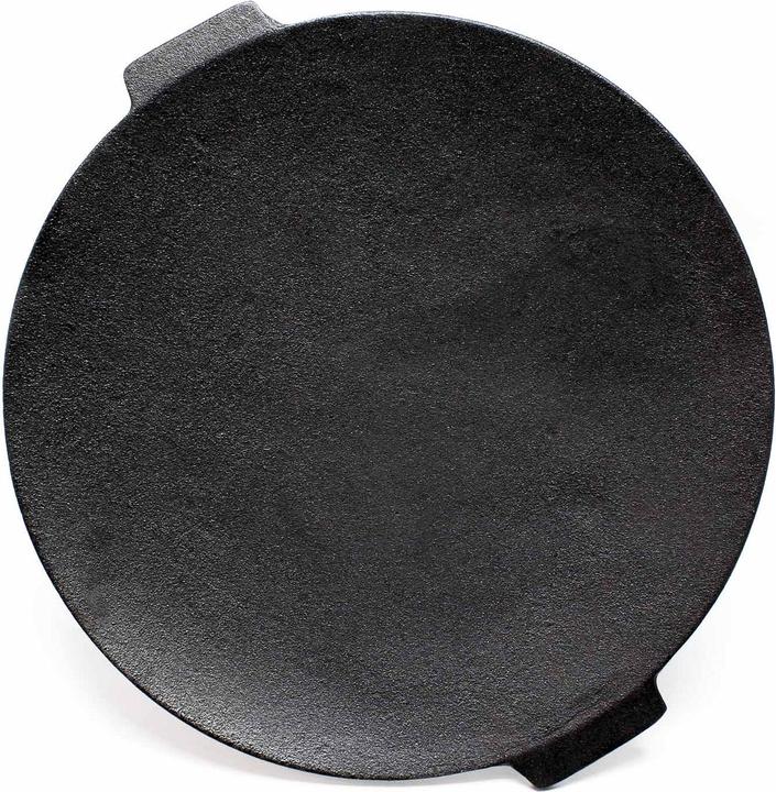 Produktbild Wiltec Dutch Oven Grillplatte Ø44cm rund Höhe 35cm Grillaufsatz Gusseisen Grilltisch