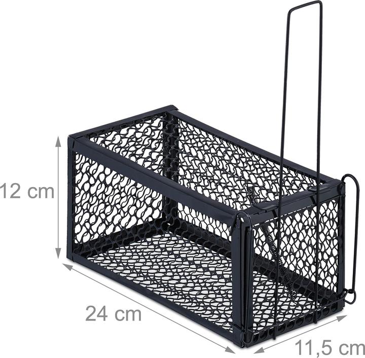 Actual product image Relaxdays 2x live trap