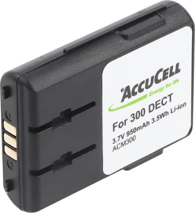Actual product image AccuCell Battery suitable for Alcatel Mobile 300, 400 DECT Battery 3BN66305AAAA000828, max. 950mAh