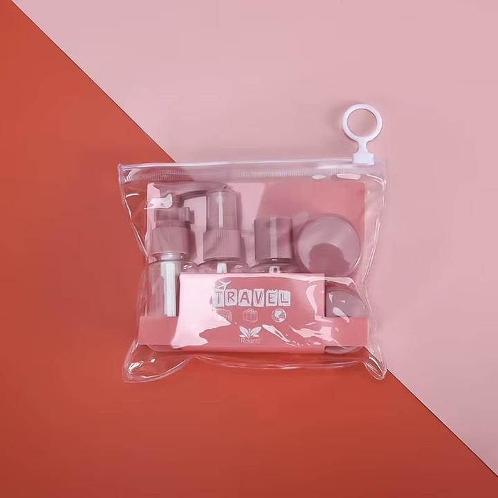 Immagine prodotto Swissdetector Set di barattoli da viaggio per cosmetici (rosa) (Prodotto per l'igiene)