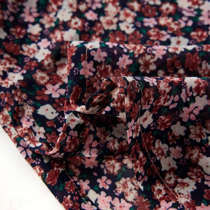 Immagine prodotto VidaXL Camicetta a maniche lunghe per bambini rosa scuro 128,Materiale: 100 (128)