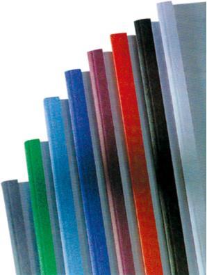 Produktbild GBC LeatherGrain Thermo-Bindemappen A4 100 Stk. - 3 mm, rot