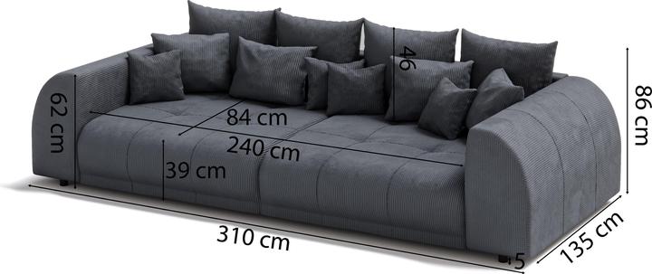 Actual product image Ropez Vanessa (Big sofa)