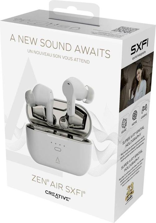 Actual product image Creative Zen Air SXFI (ANC, 39 h, Wireless)