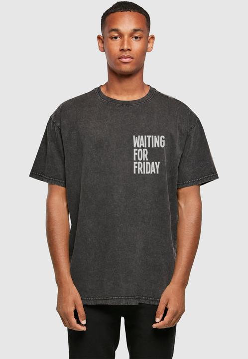 Produktbild Mister Tee MisterTee Waiting For Friday Acid Washed Heavy Oversize Tee - 174799 (XL)