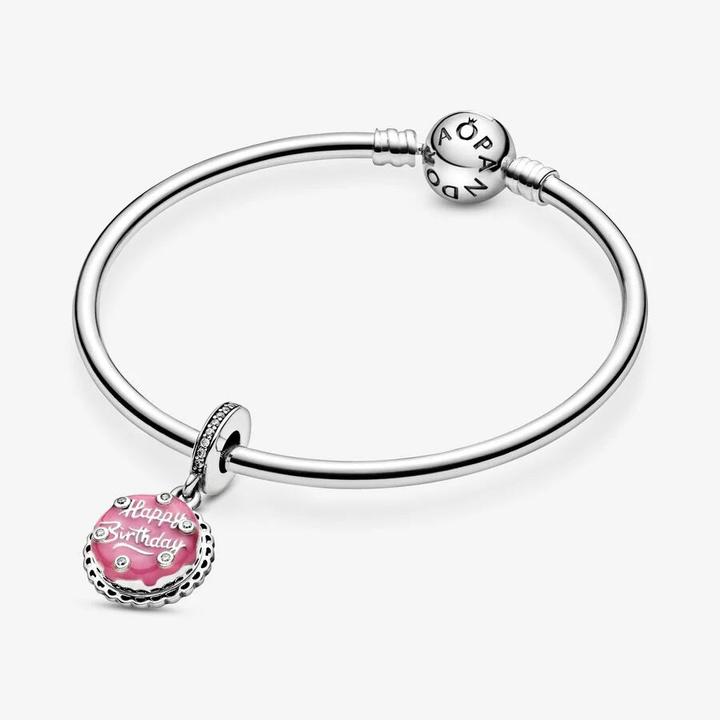 Image du produit Pandora Charm gâteau d'anniversaire (Argent sterling, Émail)