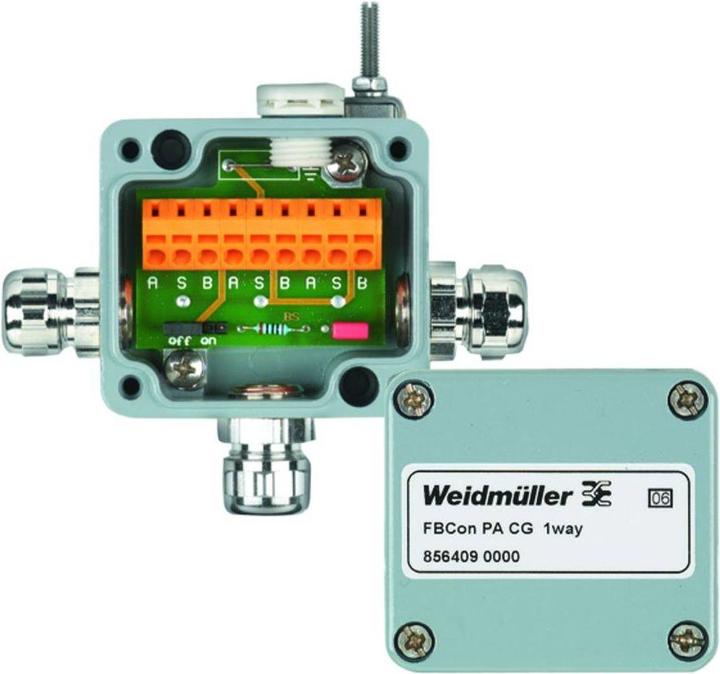 Actual product image Weidmüller Standard distributor FBCON PA CG (Terminal strips)