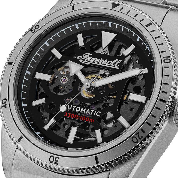 Actual product image Ingersoll 1892 Ingersoll I13903 The Scovill Automatic Mens Watch 43mm 10ATM (Watch with gemstone, 43 mm)