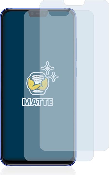 Actual product image BROTECT Anti-glare screen protector matt (2 Piece, Mi 8 Lite)