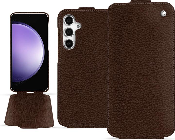 Actual product image Noreve Vertical leather shell (Samsung Galaxy S23 FE)
