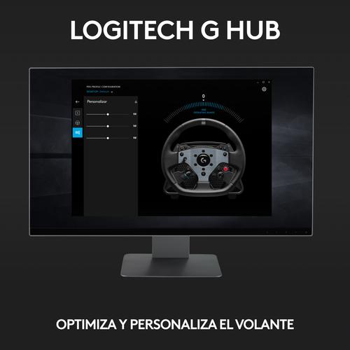 Image du produit Logitech G PRO Racing Wheel - BLACK - PLUGE -EMEA (PC, Xbox Series S, Xbox Series X, Xbox One S)