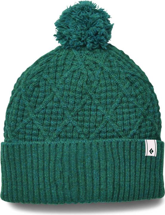Black Diamond Cable Cuff Pom Beanie (One Size)