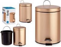 Produktbild Berilo Treteimer 5l Metall gold (5 l)