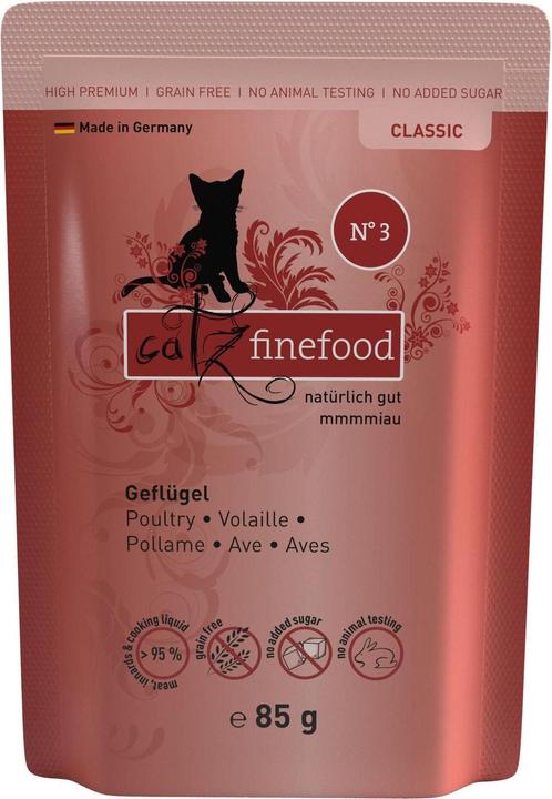 Produktbild Catz Finefood No.03 Geflügel (Adult, 1 Stk., 90 g)