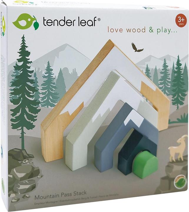 Actual product image Tender Leaf Toys Railway accessories mountains