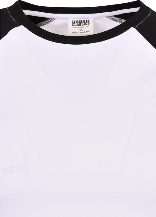 Immagine prodotto Urban Classics Maglietta da baseball corta retrò elasticizzata biologica da donna - 19391 (4XL)