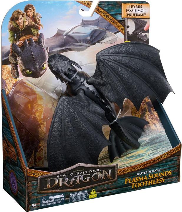 Actual product image DRAGONS Movie Feature - Toothless