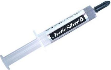 Produktbild Arctic Silver Sidabrinis AS5, 12g Kühlkörpermasse Wärmeleitpaste 350000 W (9 W/m K, 12 g)
